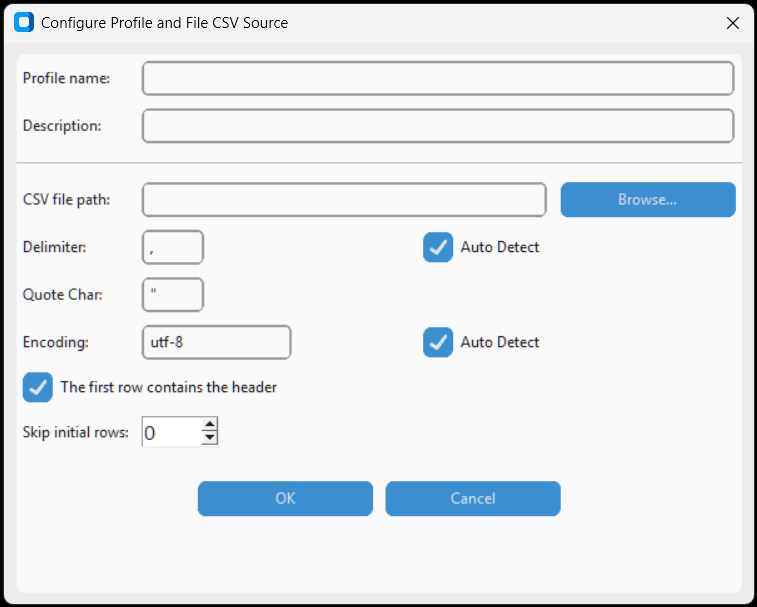 CSV connector