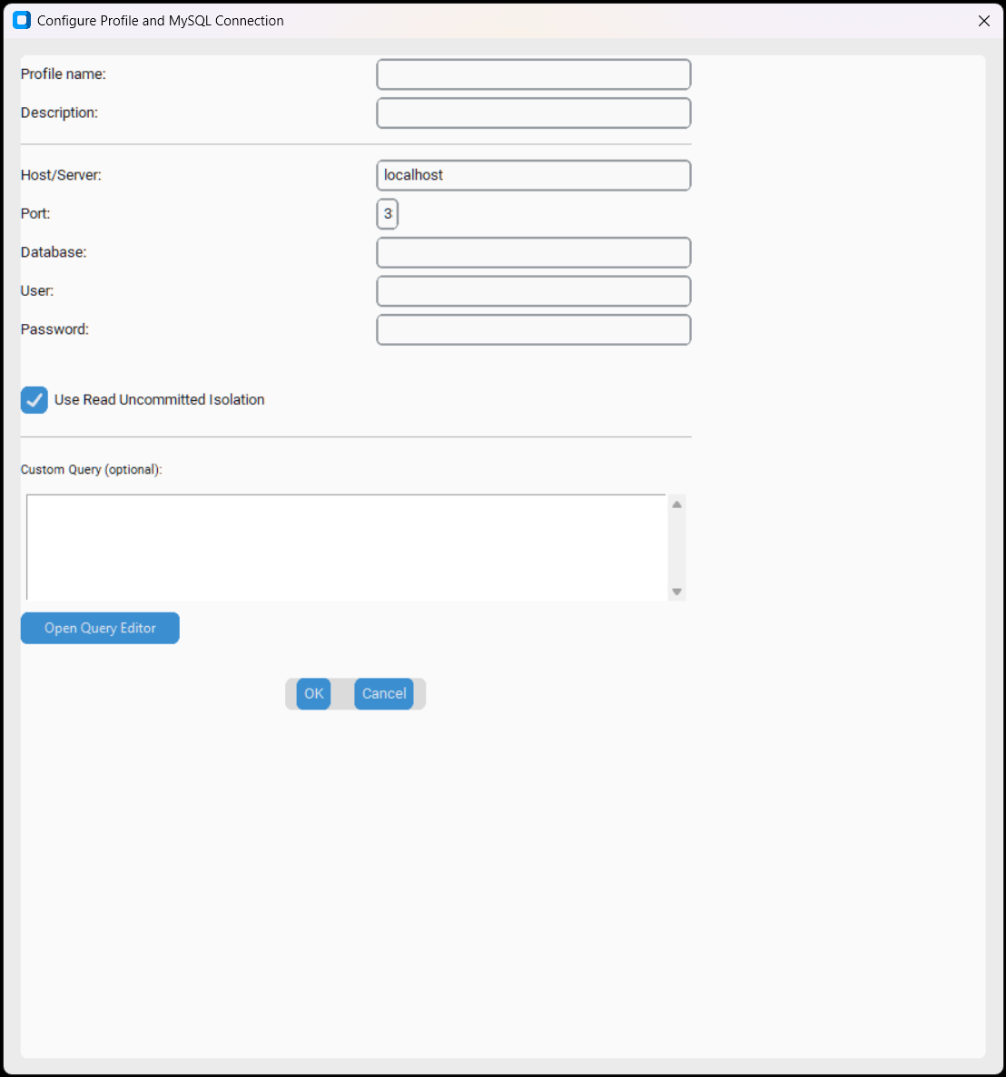 MySQL connector