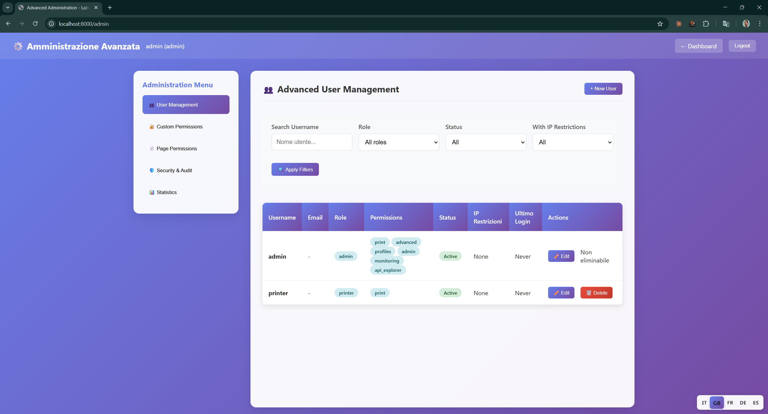 Server API - Label Creator | Siltatek Documentation