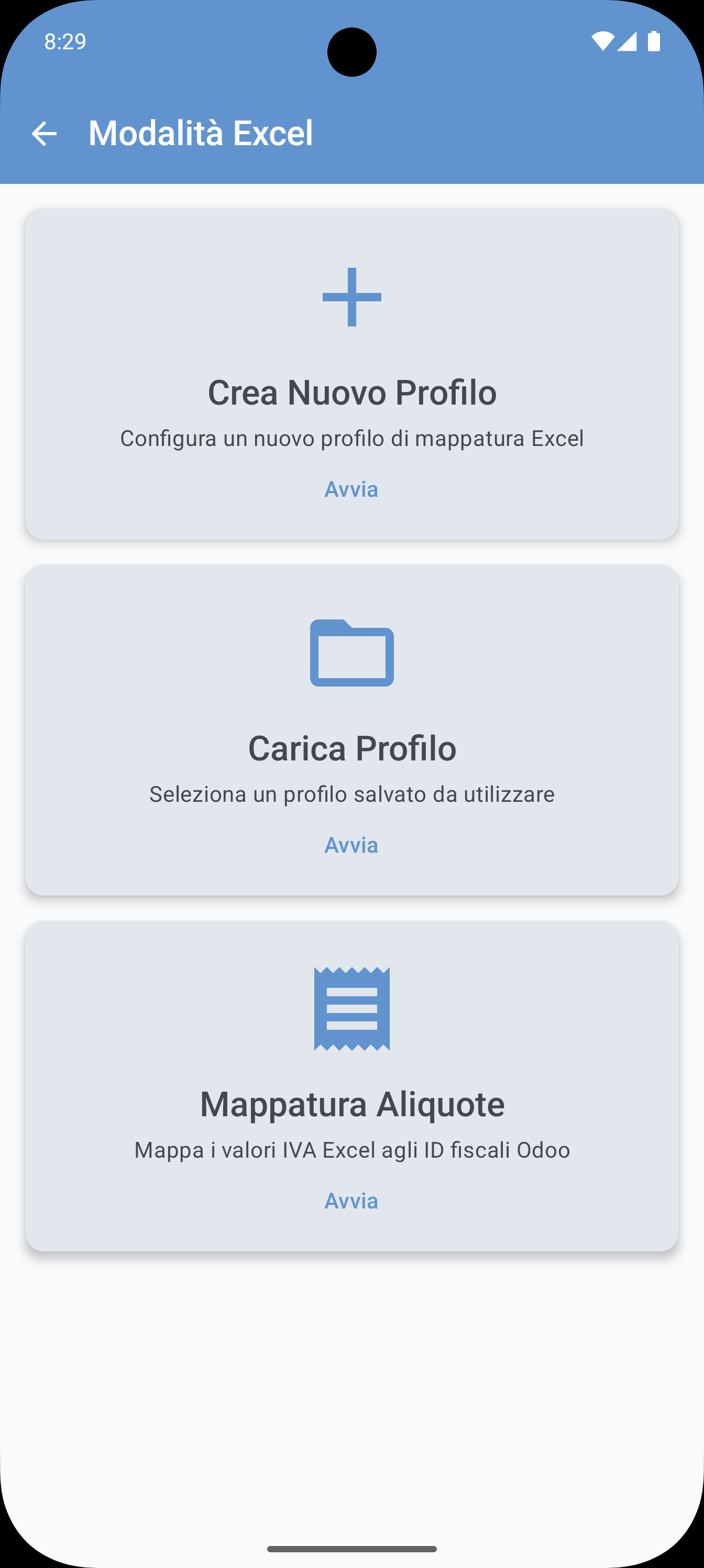 Modalità Excel SiltaFlow