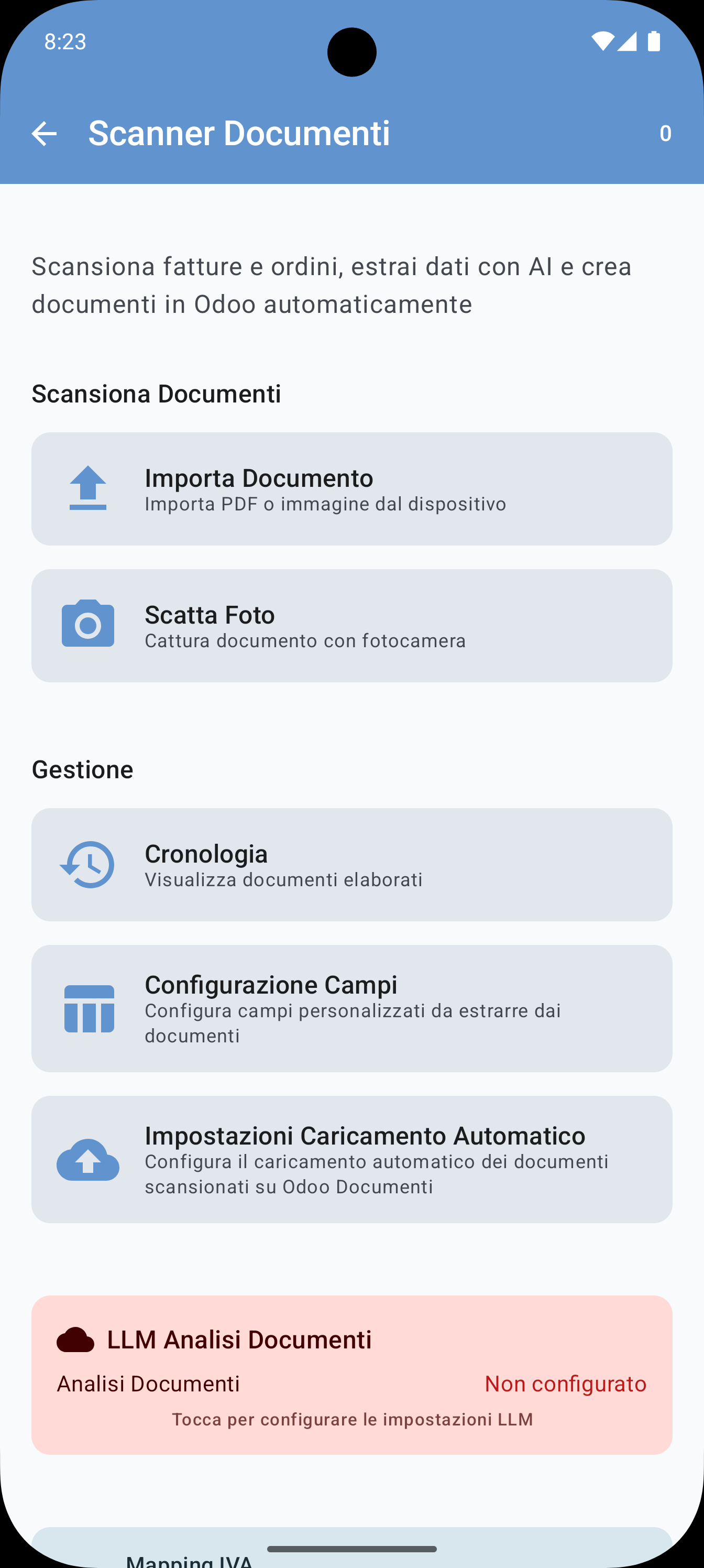 Scanner documenti SiltaFlow